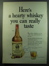 1949 Old Overholt Straight Rye Whiskey Ad - Here&#39;s a hearty whiskey - £14.54 GBP