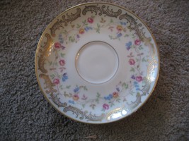 Vintage Round Saucer Tea Cup Plate Thomas Ivory Germany US ZONE 0723528 4.5&quot; - £12.24 GBP