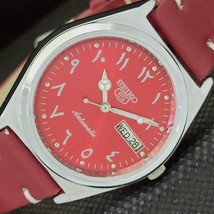 Vintage Refurbished Seiko 5 Auto 6309A Japan Mens D/D Arabic Watch a266352-7 - £31.45 GBP