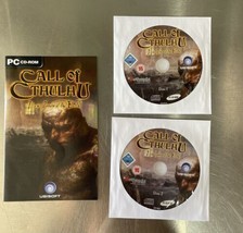 Call of Cthulhu: Dark Corners of the Earth (PC, 2006) Discs and Manual No Box - £19.66 GBP
