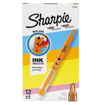 SHARPIE Accent Accent Liquid Pen Style Highlighter, Chisel Tip, Fluorescent Oran - £27.53 GBP