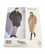 Vogue Patterns Fabulous-Furs Donna Salyers Sewing Pattern 2993 XS-S-M Mi... - $1,197.50 MXN
