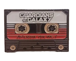 Marvel Guardians Of The Galaxy GOTG Awesome Mix Vol. 1 Cassette Tape Pin - £4.69 GBP