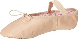Capezio Daisy 205C Girls&#39; size 10.0 N Ballet Leather Slippers BPK Pink F... - $11.86