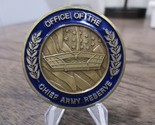 Office of the Chief of Army Reserve OCAR Fort Belvoir VA Challenge Coin ... - £10.11 GBP