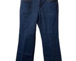 Jones New York Jeans Womens Size 8 Dark Wash Straight Leg Beaded Pockets - £11.28 GBP