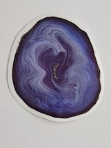 Agate Looking Beautiful Multicolor Sticker Decal Great Gift Embellishment Cool - £1.75 GBP