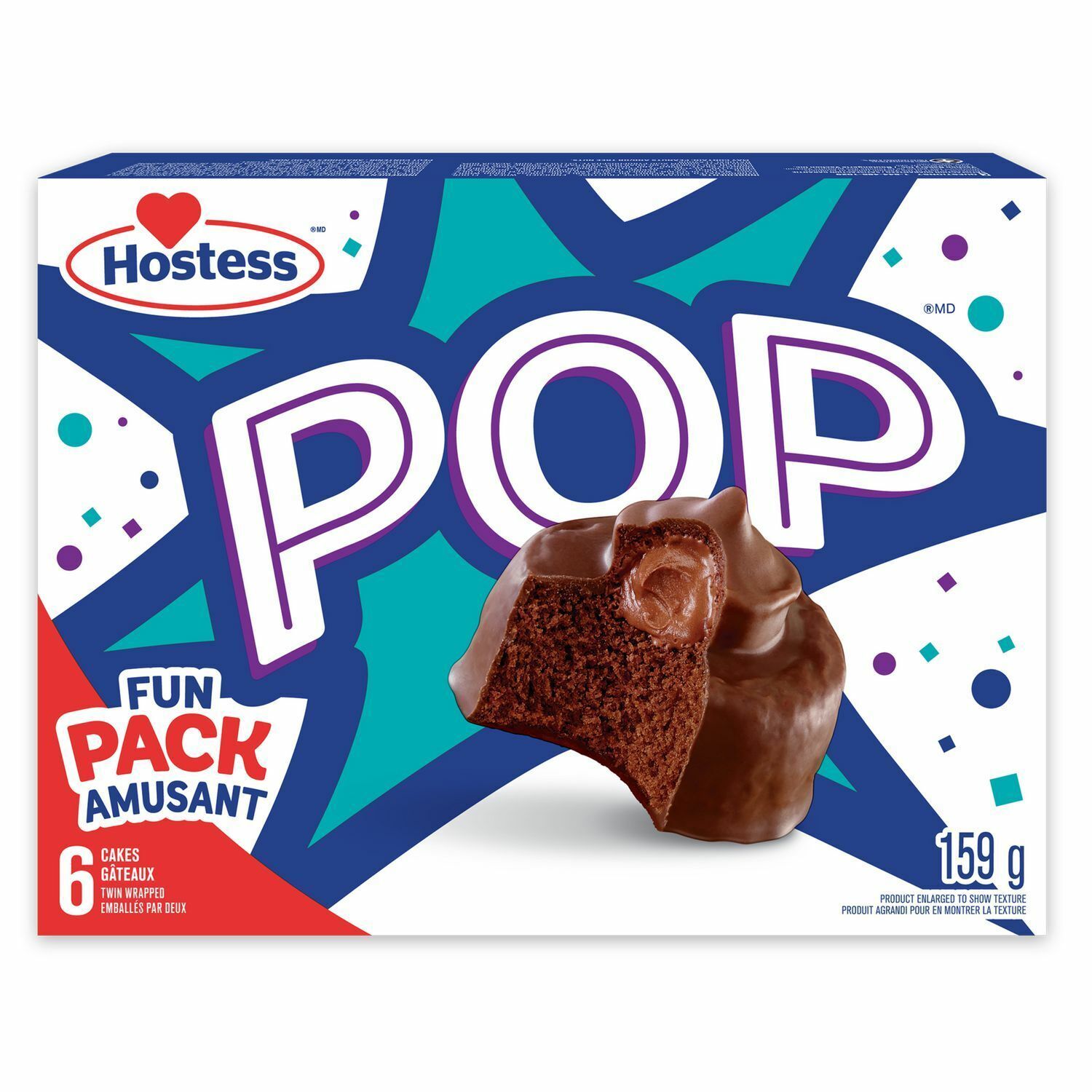 4 boxes (6 per box) of Hostess POP Cakes 159g each, From Canada, Free Shipping! - $35.80