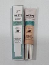 IT Cosmetics Bye Bye Foundation SPF 50 Full Coverage Moisturizer Oil-Free Matte - $44.95