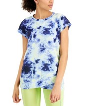 allbrand365 designer Womens Activewear Tie-Dye Short-Sleeve T-Shirt,S - £37.74 GBP