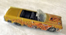 Vintage Hot Wheels &#39;64 Lincoln Continental Metallic Gold 1999 Patent Date - £5.47 GBP