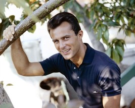 Robert Conrad star of Wild Wild West 1960&#39;s handsome in blue polo 24x36 ... - $570.90 MXN