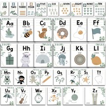 Greenery Alphabet Bulletin Board Set | Classroom Supplies | Educational ... - $316.70 MXN