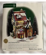 Dept. 56 North Pole Series &quot;Jack In The Box Plant NO.2&quot; #56705 - £43.92 GBP
