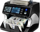  Bank Grade Money Counter Machine Mixed Denomination, Serial Number, MUL... - $965.63