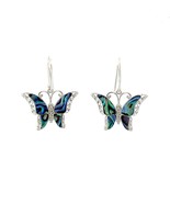 Starborn Abalone Shell Butterfly Earrings - $247.33 CAD