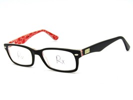 Ray Ban RB 5206 Unisex Eyeglasses Frame, 2479 Black on Red. 52-18-140 RE... - $44.50