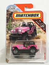 2019 Matchbox PINK &#39;60 JEEP 4X4  Card #76 - $14.50