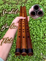 Vietnamese Bamboo Smoke Flute. Made From A Leading Artisan. Coffee Color Flute. - €33,86 EUR