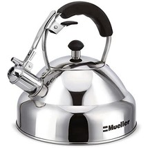 Stove Top Whistling Tea Kettle -Teapot with Tea Maker Infuser Strainer Included - £32.71 GBP