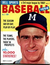 Dell Sports Baseball #2 1958-Ted Williams-Lew Burdette-MLB-pix-info-VF/NM - £71.44 GBP