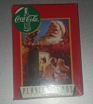  Coca-Cola  1995 Coke Santa Claus Christmas Playing Cards Holiday&#39;s Deck... - $147.15 MXN
