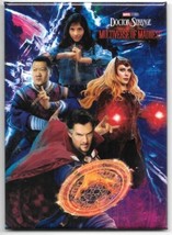 Doctor Strange The Multiverse of Madness Movie Poster Cast Refrigerator Magnet - £3.13 GBP