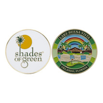 Lake Buena Vista Orlando Florida Shades Of Green 1.75&quot; Challenge Coin - £29.22 GBP