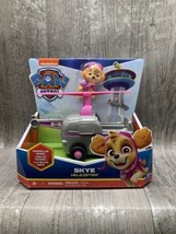 Nickelodeon Paw Patrol Skye&#39;s Helicopter And Figure Spinmaster - £12.29 GBP