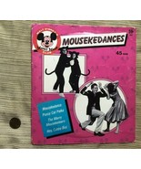 Mickey Mouse Club MOUSEKEDANCES 45RPM 1975 Disneyland record 652 USA - £11.62 GBP