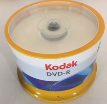 Kodak 16x 4.7GB 120-Minute DVD-R Media 50-Piece Pack - Spindle/Cake Box NEW - £33.41 GBP