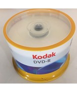 Kodak 16x 4.7GB 120-Minute DVD-R Media 50-Piece Pack - Spindle/Cake Box NEW - £32.88 GBP