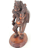 Japanese Oni Wood Carving Okimono Demon Fish Sculpture Statue Figure Box... - £1,768.51 GBP