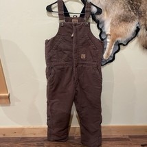 Berne Boys Brown Youth XL (18-20) BB31BB Insulated Bib Overall Coveralls... - $26.84