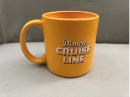 Disney Cruise Line 2008 Yellow Ceramic Mug NEW image 2
