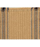 Artisan Handwoven Mini Rug/Table Mat 8&quot;x10&quot; Beige Multi South West #1, C... - £63.48 GBP