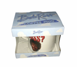 Bob Ross Who&#39;s the Ross Mug -Funny Ceramic Mug In Box 15 Oz. - £17.41 GBP
