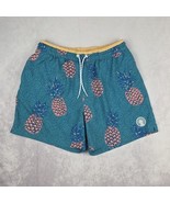 Chubbies Men’s Large Pineapple Print Lined Swim Trunks 5.5&quot; Inseam Multi... - $520.89 MXN