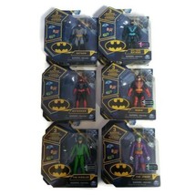 Spinmaster DC 4&quot; Batman Joker Riddler Robin Batwoman Battech Figures 1st Edition - £73.88 GBP