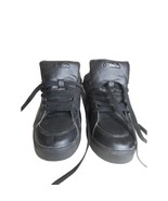 Fila Black Men&#39;s Athletic Shoes Sneakers Sz 9.5 Eu 42.5 little to no wear - $23.99