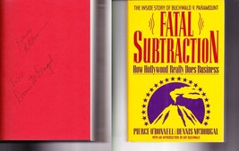Fatal Subtraction SIGNED Dennis McDougal &amp; Pierce O&#39;Donnell / Coming to America  - £15.14 GBP