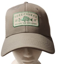 Sheepshead BOMBER GREY Adjustable Strap Hat. Great Condition. - $14.50