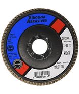 VIRGINIA ABRASIVES 427-47080Z 4-1/2&quot; x 7/8&quot;, 80 Grit, Zirconia Flap Disc... - €17,44 EUR