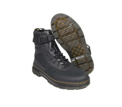 Dr Martens Mens Combs Tech Black Combat Boots Opencell Spacer Mesh 27307001 - $76.45