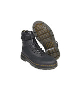 Dr Martens Mens Combs Tech Black Combat Boots Opencell Spacer Mesh 27307001 - £71.68 GBP