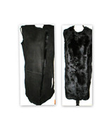 New NWT S Womens Long Michael Kors Coat Black Vest Reversible Fur Suede ... - £1,566.89 GBP