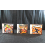 Nintendo DS Avatar The Last Airbender The Burning Earth + Bakugan + Ninj... - $17.82