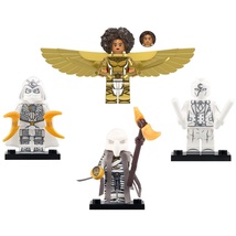 4pcs Marvel Moon Knight Mr. Knight Khonshu Layla Scarlet Scarab Minifigures Toys - £10.26 GBP