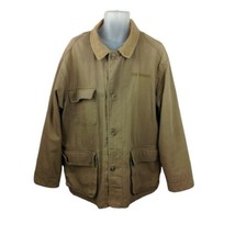 Dunbrooke Rush University Barn Chore Jacket Flannel Lined Upstream Men Sz L Coat - £23.66 GBP