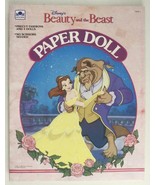 Vintage Paper Doll 1675 Walt Disney GOLDEN Book Beauty and the Beast Car... - £11.32 GBP